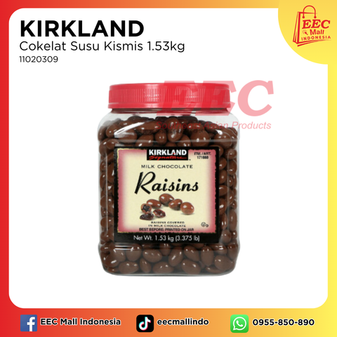 11020309KIRKLAND Milk Chocolate with Raisins_1.53kg