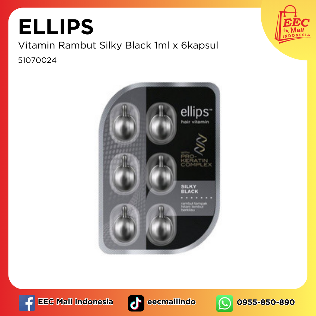 51070024ELLIPS Hair Vitamin Black_1ml612