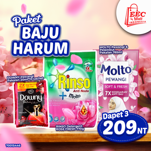 Paket Baju Harum3
