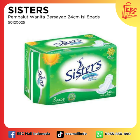 50120025 SISTERS Napkin DayMaxi Regular DC w Wings_8s