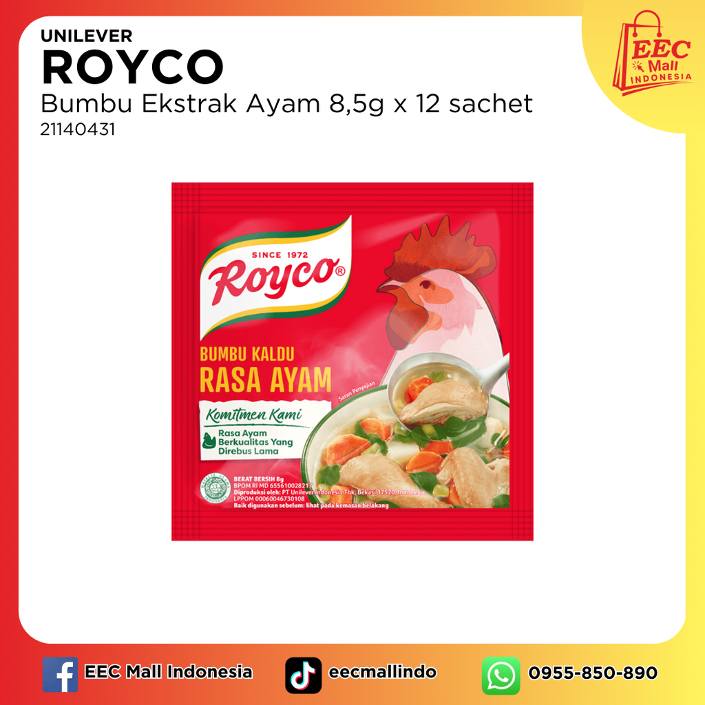 21140431  MASAKO Seasoning Mix Ayam Chicken_8.5g12