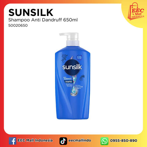 50020650SUNSILK Shampoo Anti Dandruff_650ml12