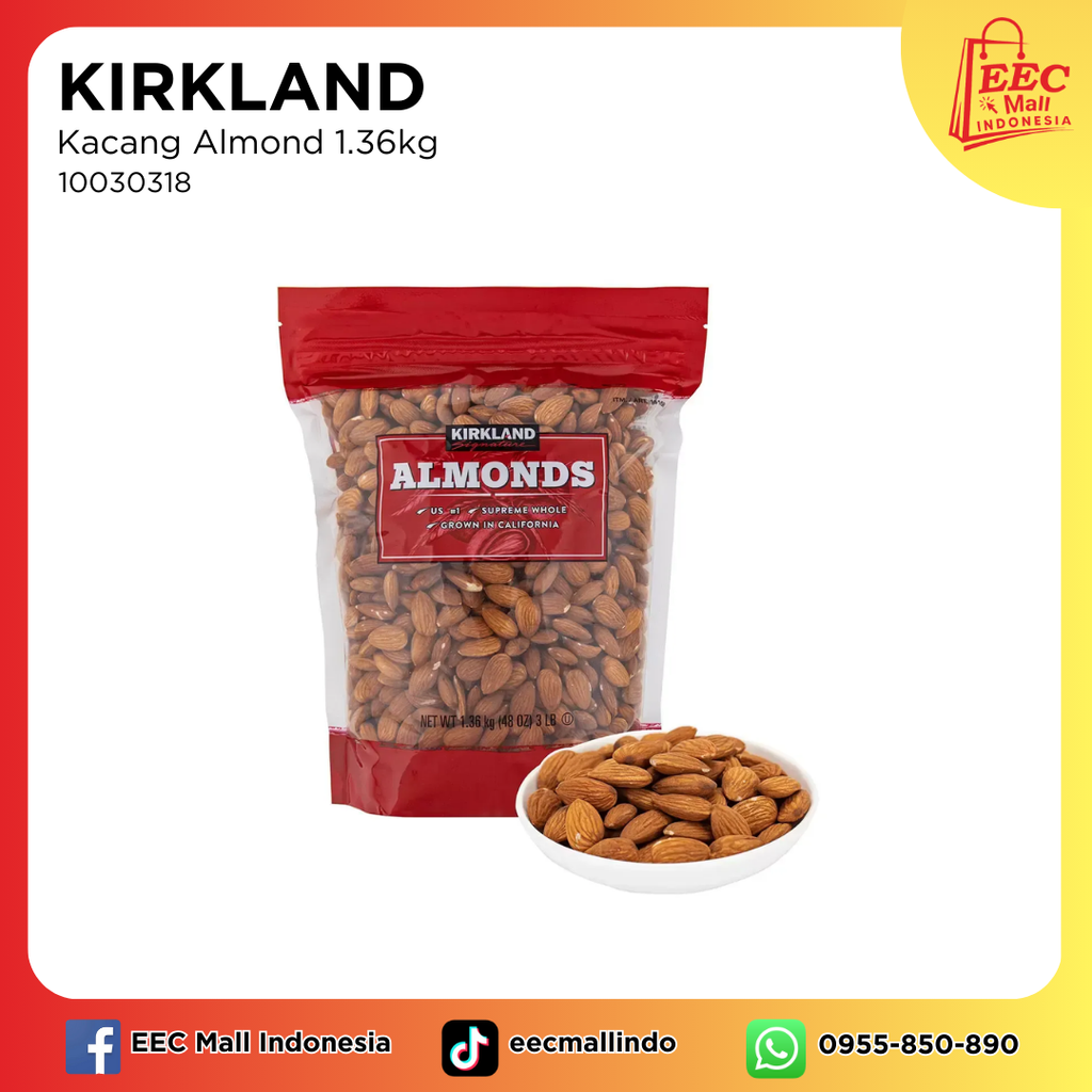 10030318KIRKLAND Almonds_1.36kg