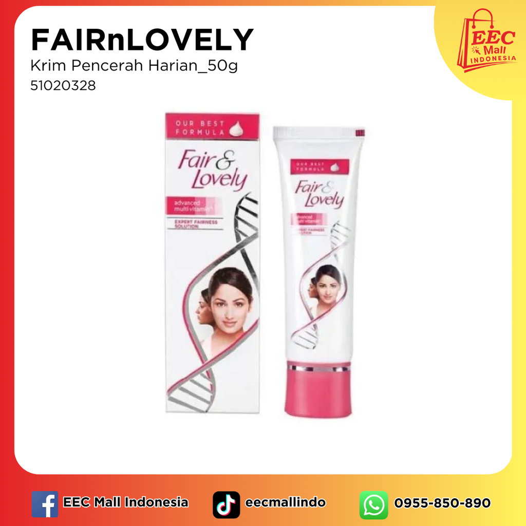 51020328FAIRnLOVELY Krim Pencerah Harian_50g