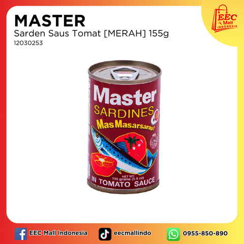12030253 Sarden Saus Tomat [MERAH] 155g