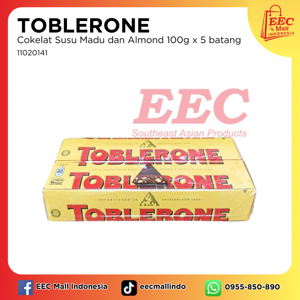 11020141TOBLERONE Swiss Milk Chocolate_100g5
