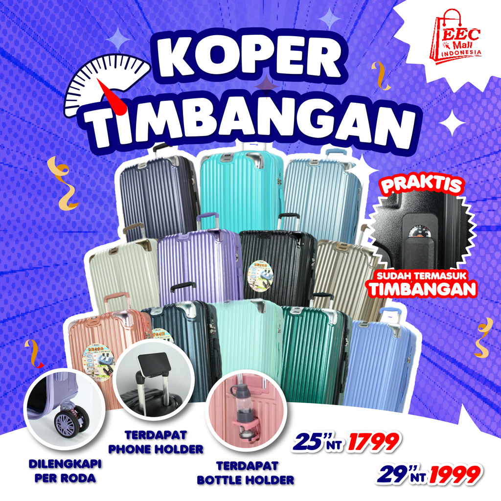 93030869 93030870 EASON 璀璨PC秤重提把 25吋 29吋 (TIMBANGAN)