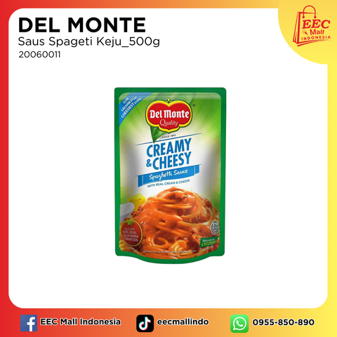 20060011  DEL MONTE Spaghetti Sauce Creamy Cheesy_500g24