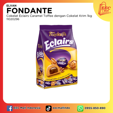 11020296ELVAN FONDANTE ECLAIRS Caramel Toffee wChoc_1kg8 (1)