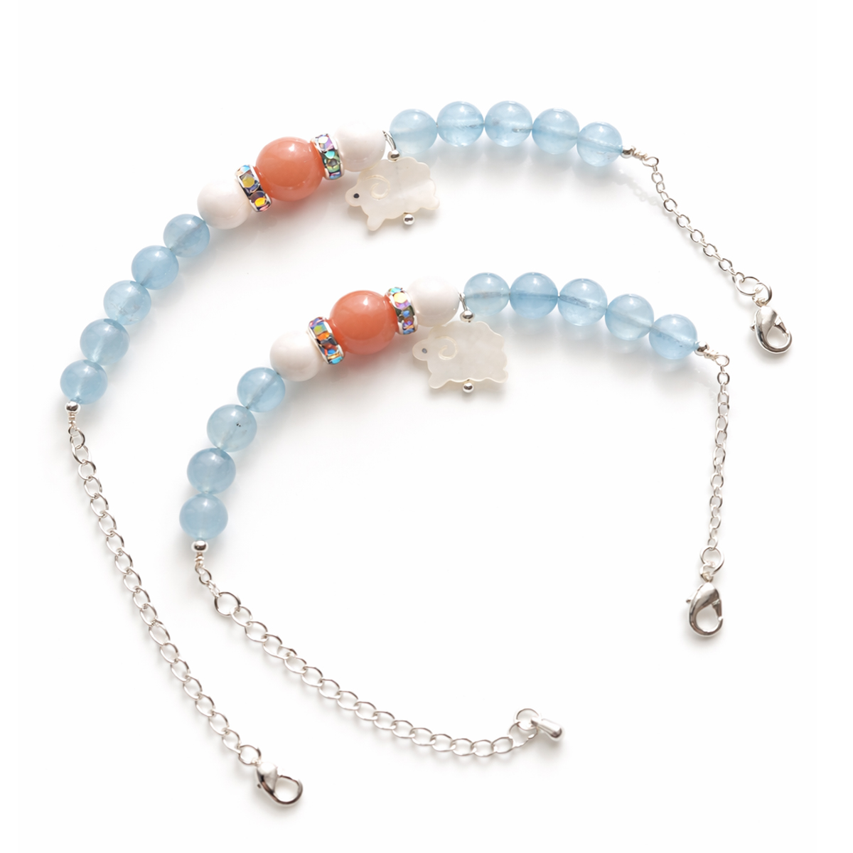 aquamarine-moonstone-sheep-bracelet-pair-flatlay