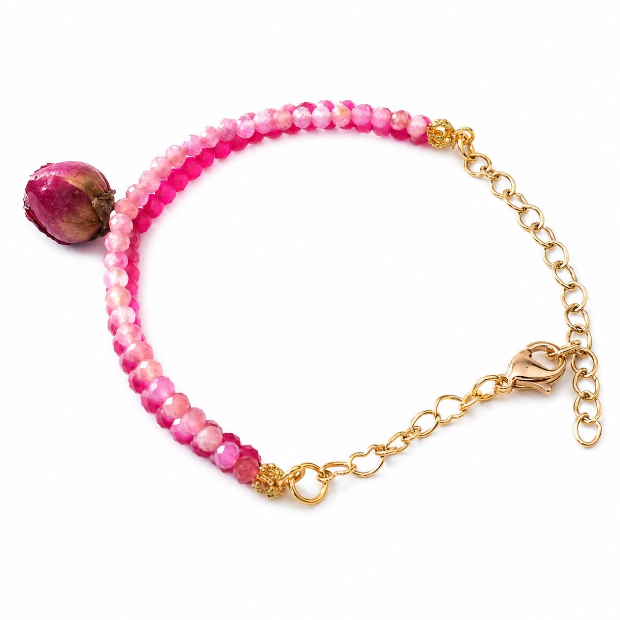 crystal-lepidolite-ruby-bracelet-rose-pendant-closeup拷貝