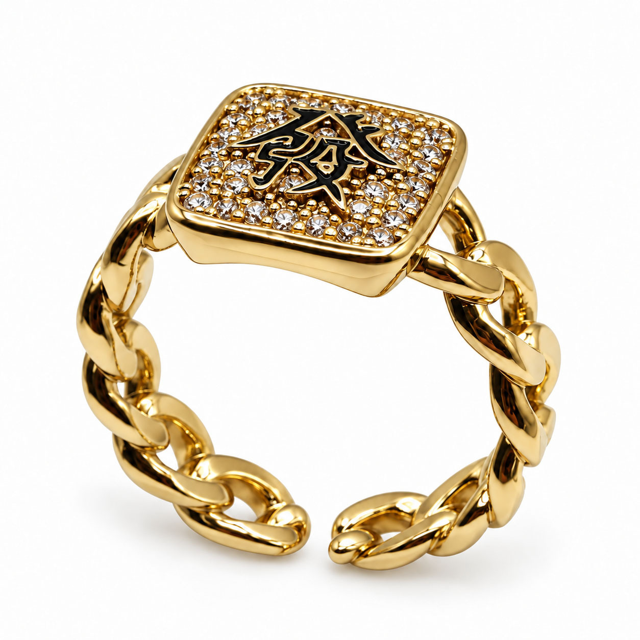 zircon-fortune-chain-ring-gold
