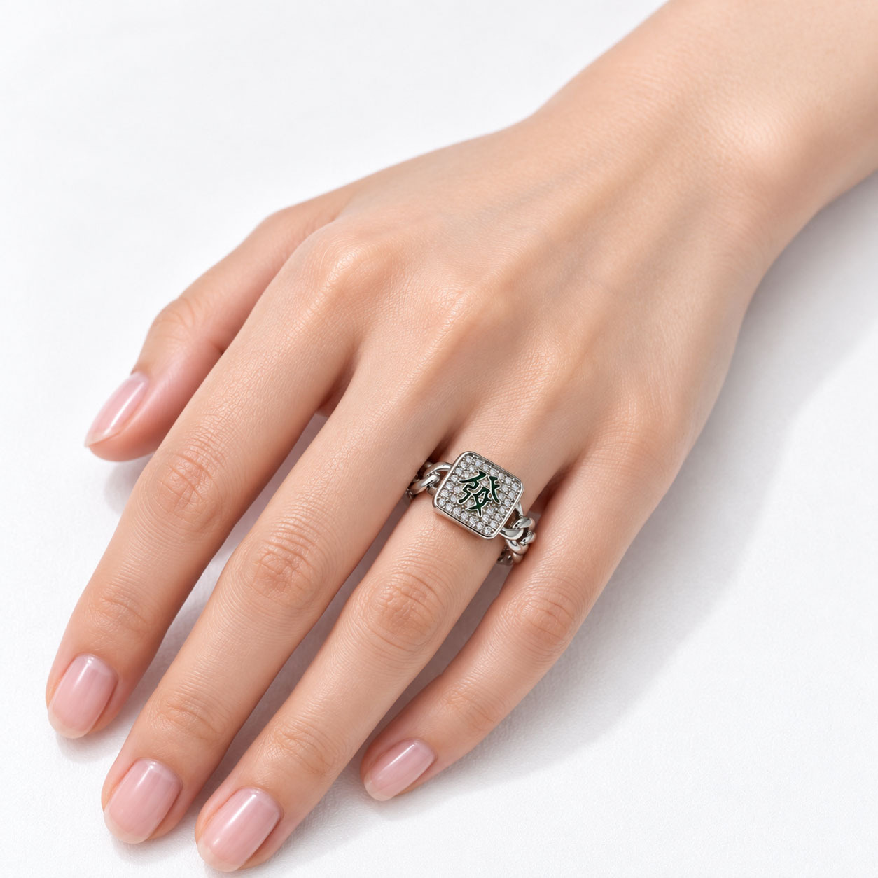 zircon-fortune-chain-ring-model