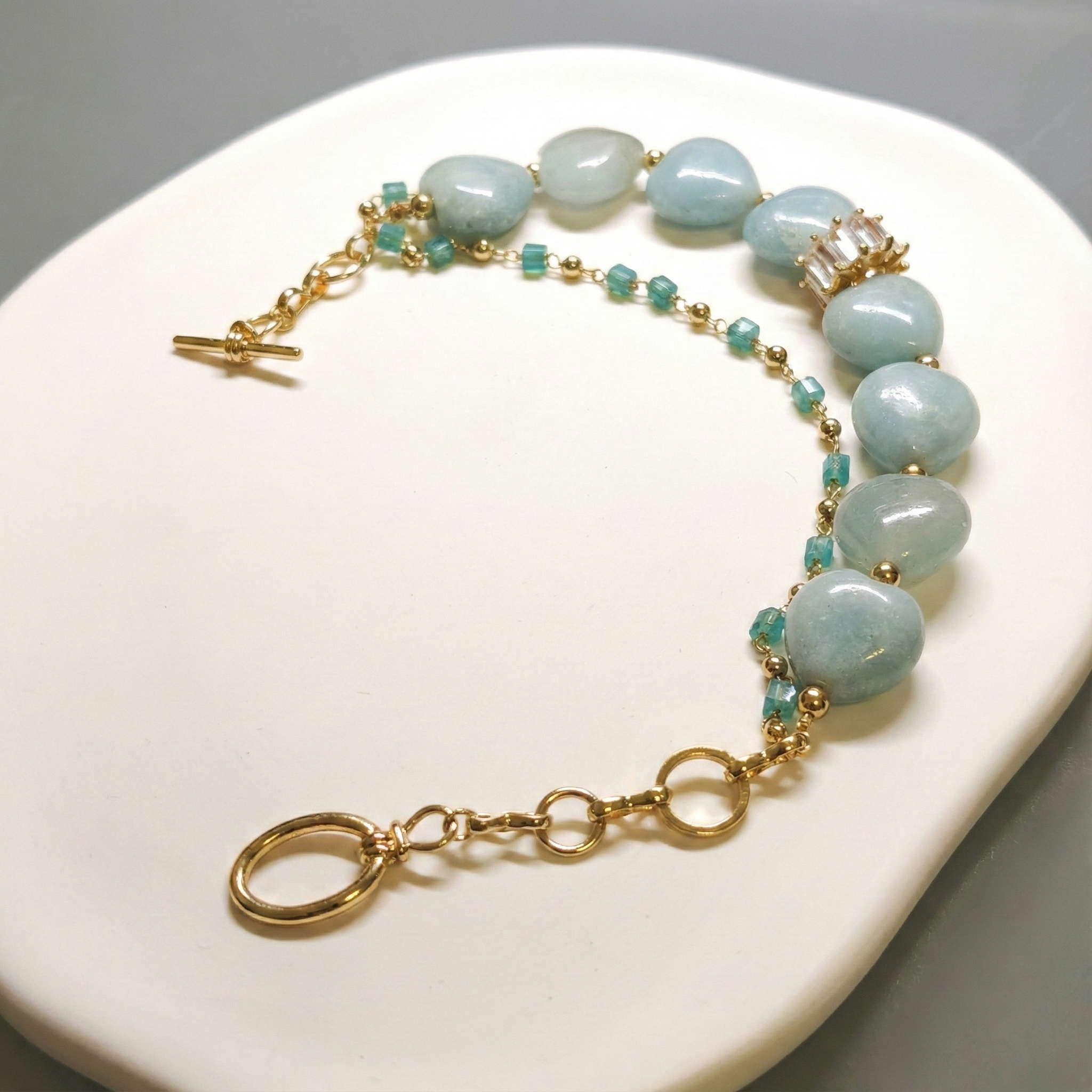 crystal-amazonite-heart-doublechain-bracelet