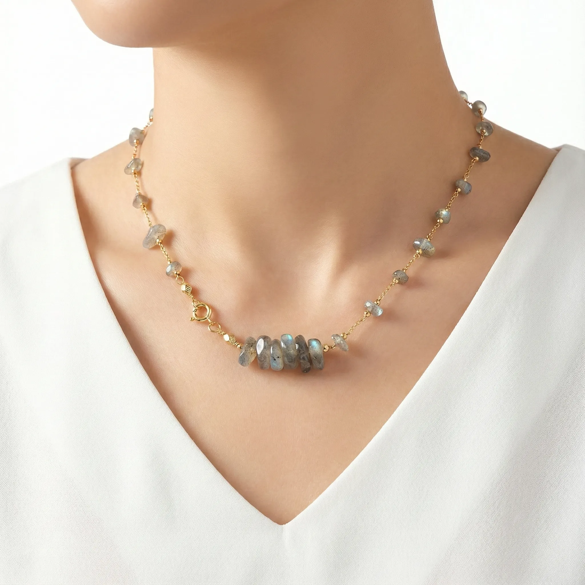 gray-blue-moonstone-short-necklace-worn