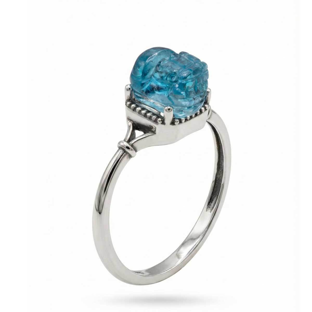 aquamarine-pixiu-protection-ring-silver