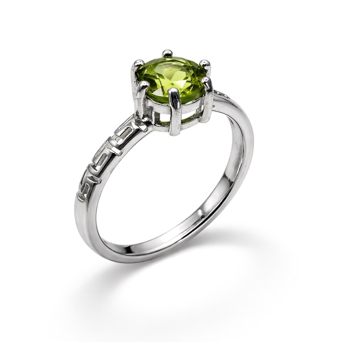 natural-peridot-silver-ring-solitair
