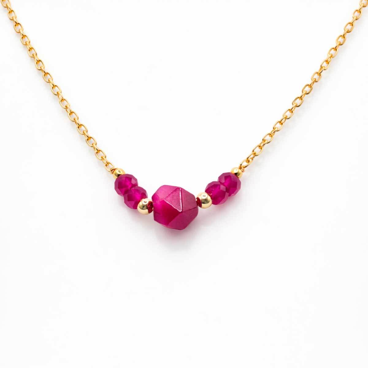 red-crystal-gold-chain-necklace-minimal-design