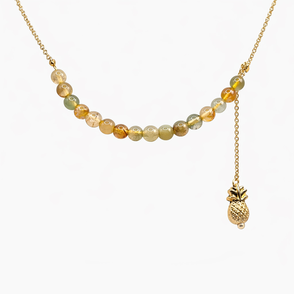 golden-green-tourmaline-necklace-pineapple-charm