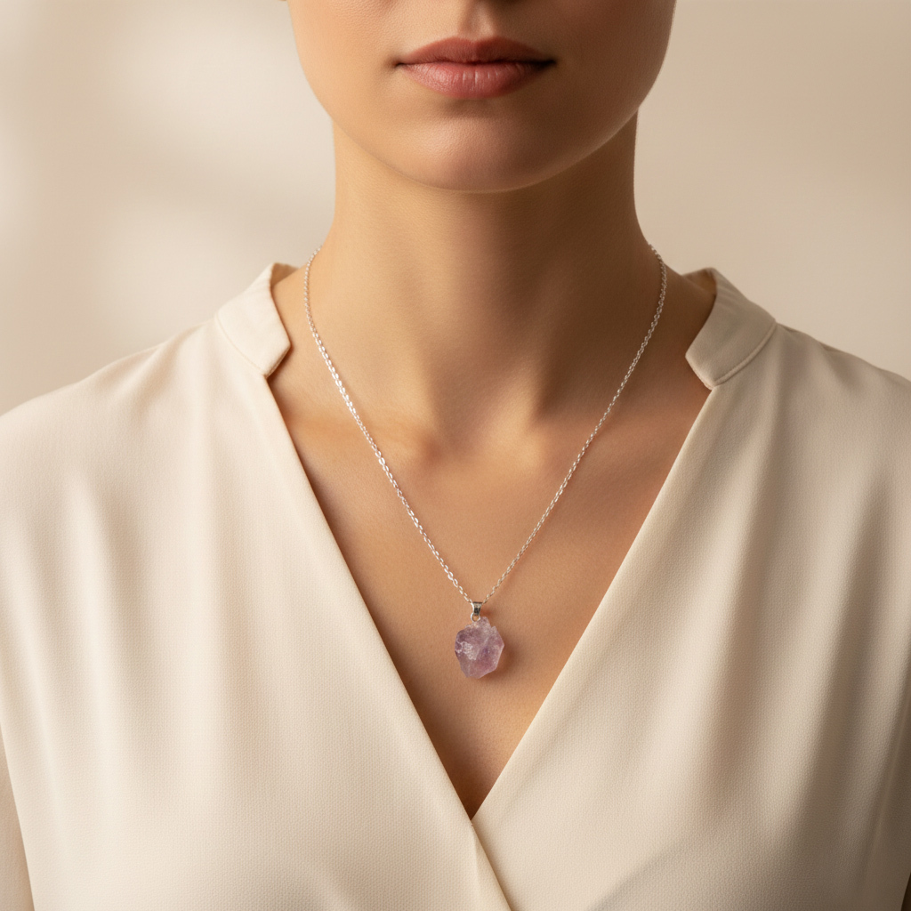 natural-amethyst-crystal-necklace-on-neck