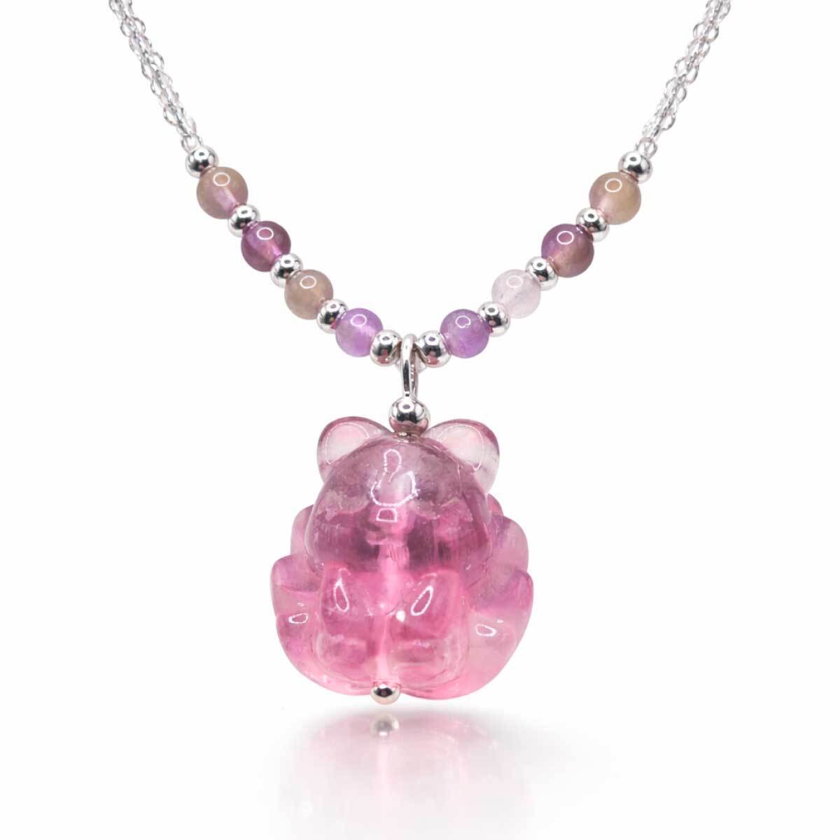 purple-fluorite-nine-tailed-fox-pendant-necklace