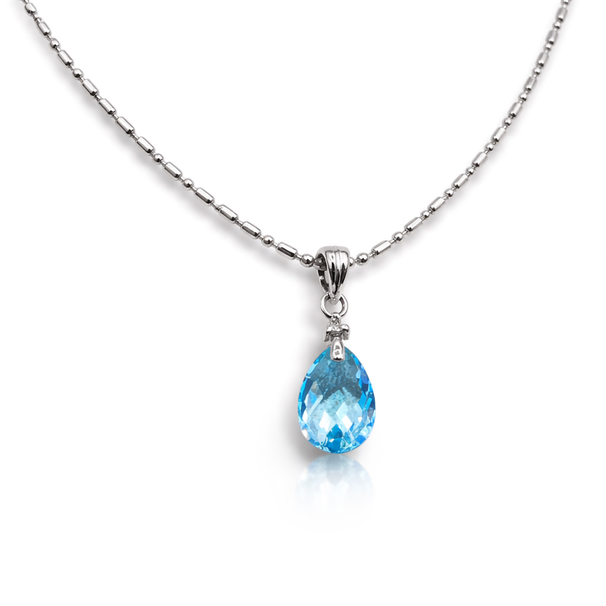aquamarine-teardrop-necklace-sterling-silver