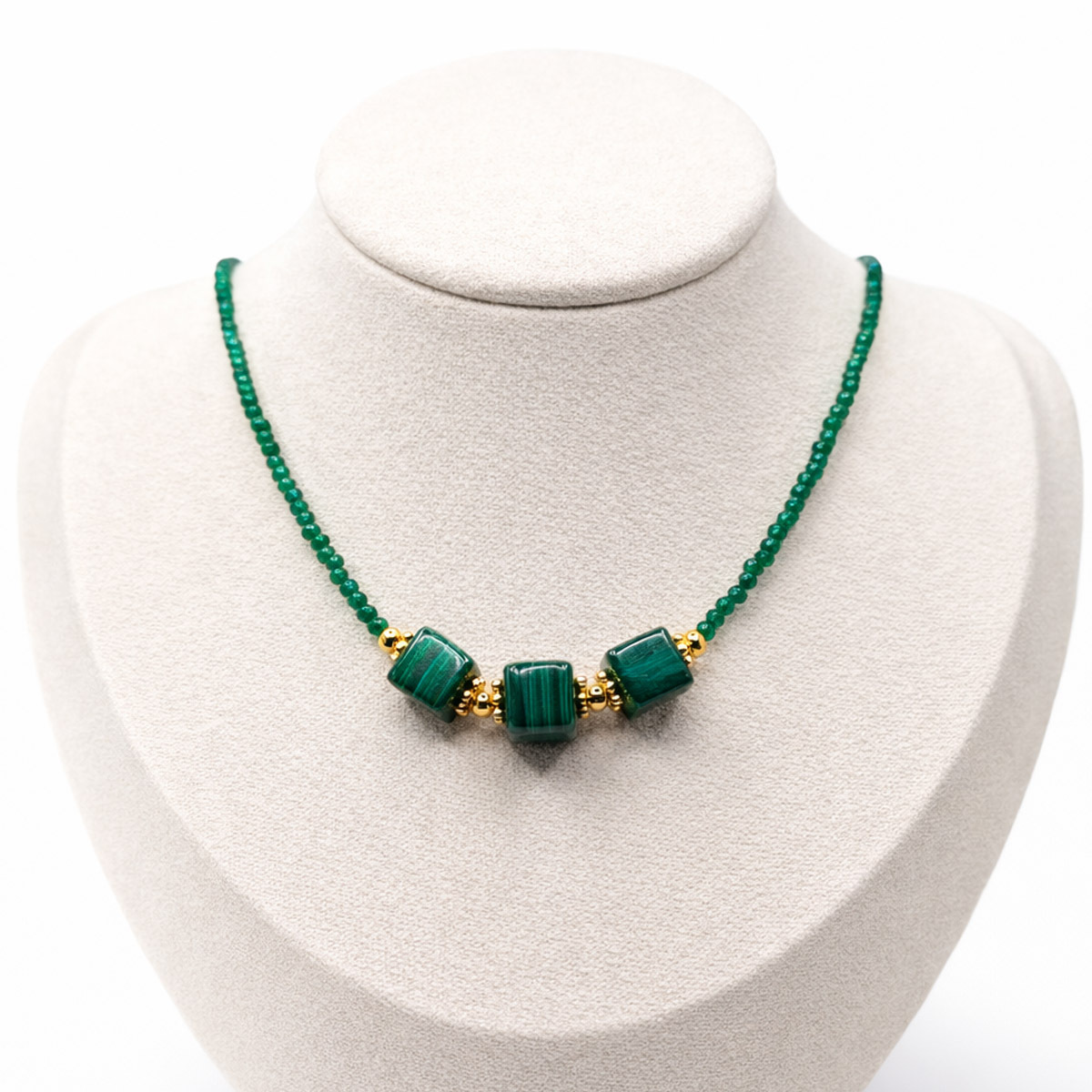 malachite-green-chalcedony-necklace-display-wear