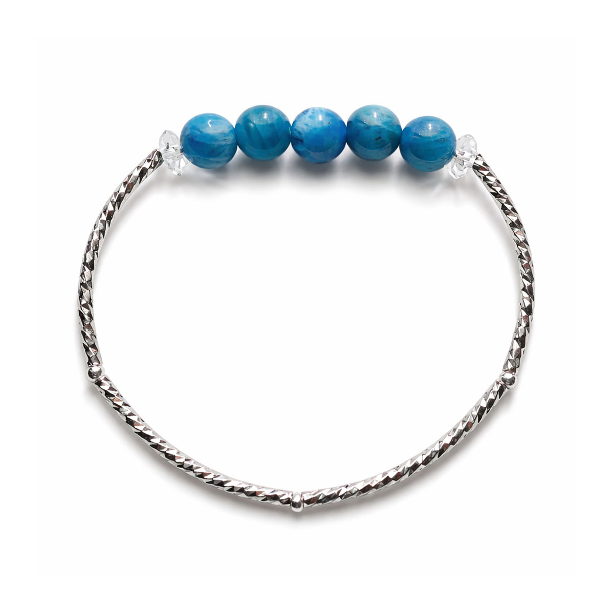 aquamarine-quiet-silver-bangle-bracelet-product