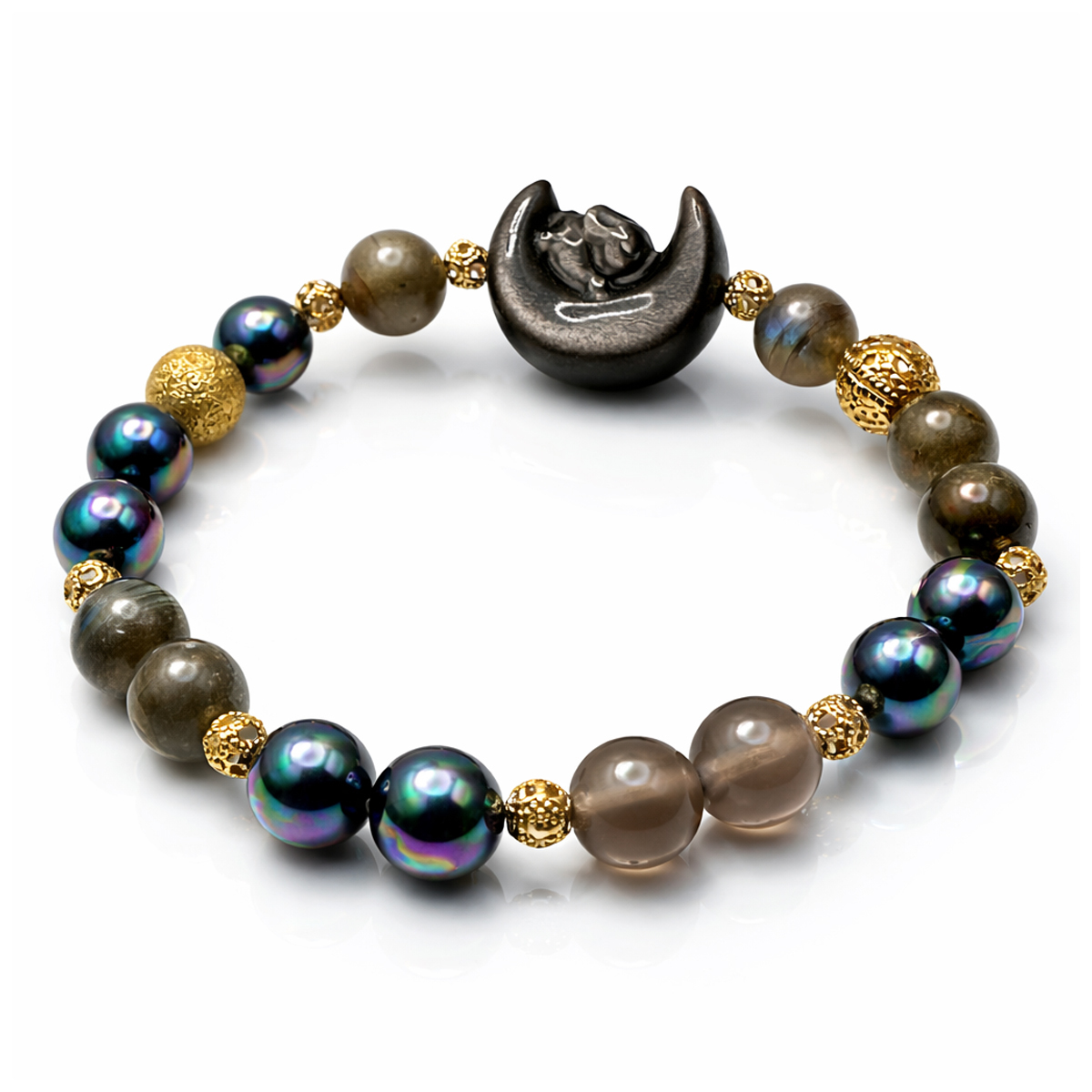 labradorite-smoky-quartz-obsidian-bracelet-product