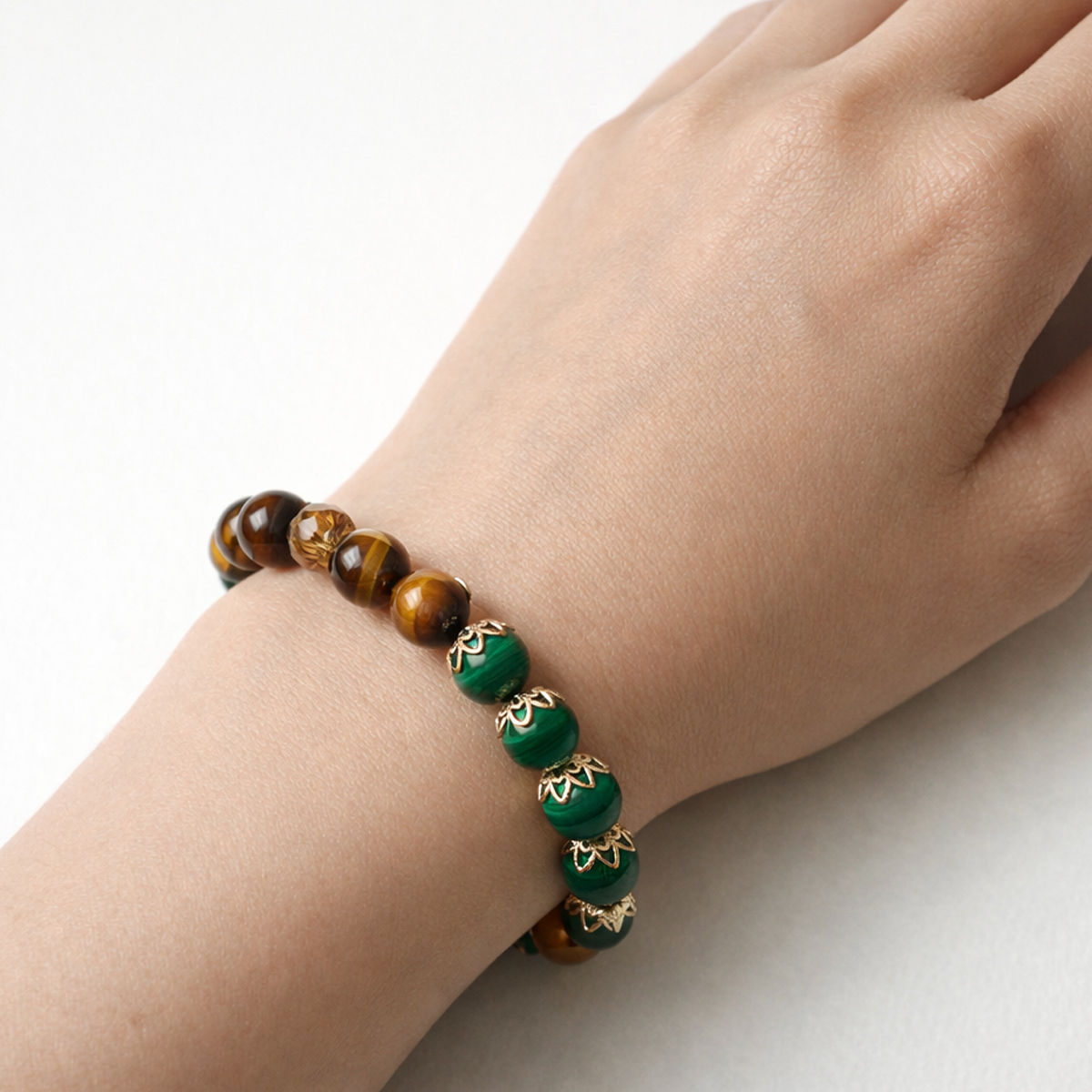 malachite-tiger-eye-bracelet-wrist-wear