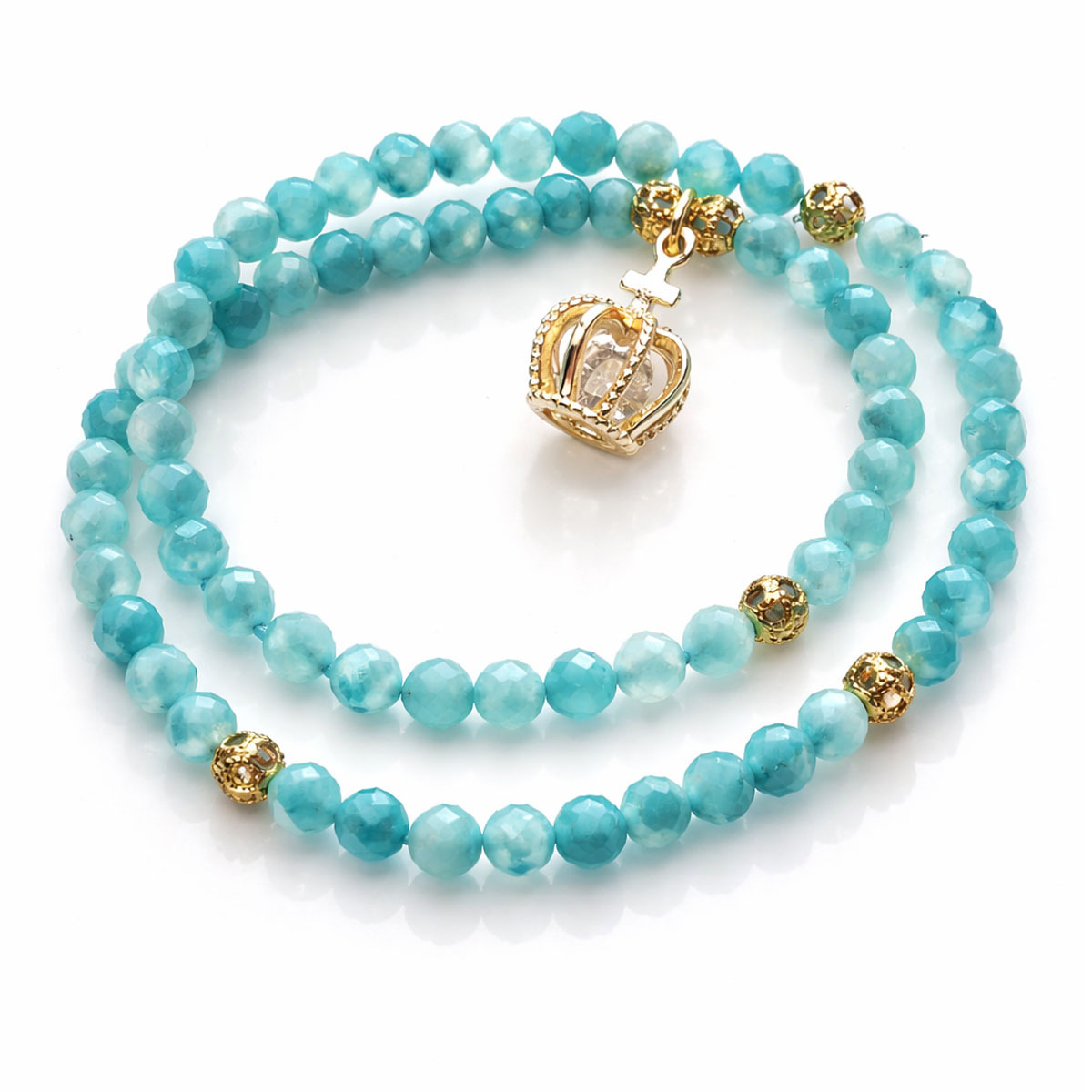 amazonite-crown-faceted-double-wrap-bracelet