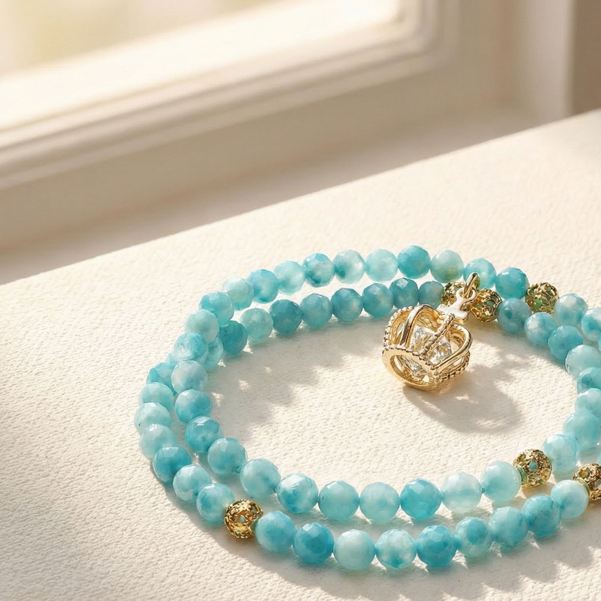 amazonite-crown-faceted-double-wrap-bracelet-natural-light