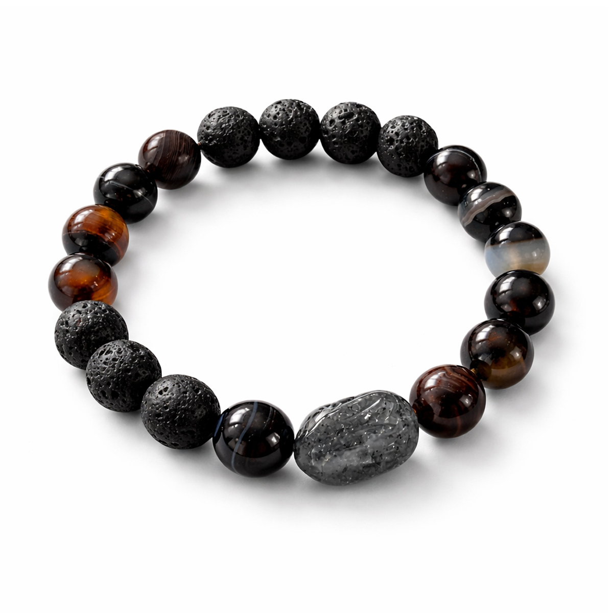 black-obsidian-rabbit-volcanic-stone-bracelet-white-background