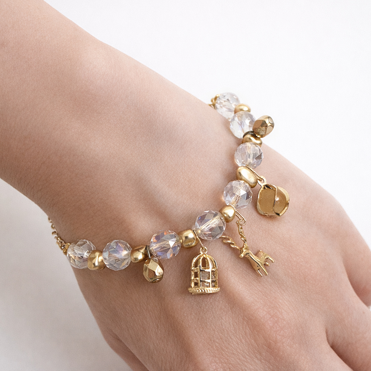 yellow-cateye-white-crackle-quartz-deer-bracelet-hand