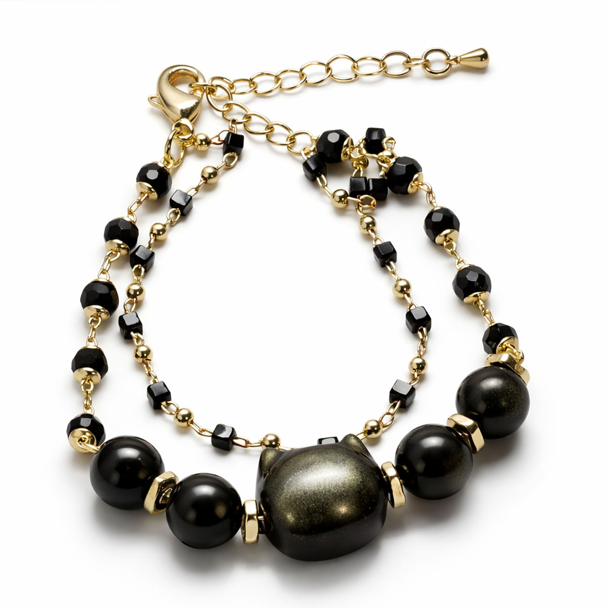 crystal-obsidian-cat-double-bracelet-flat-lay