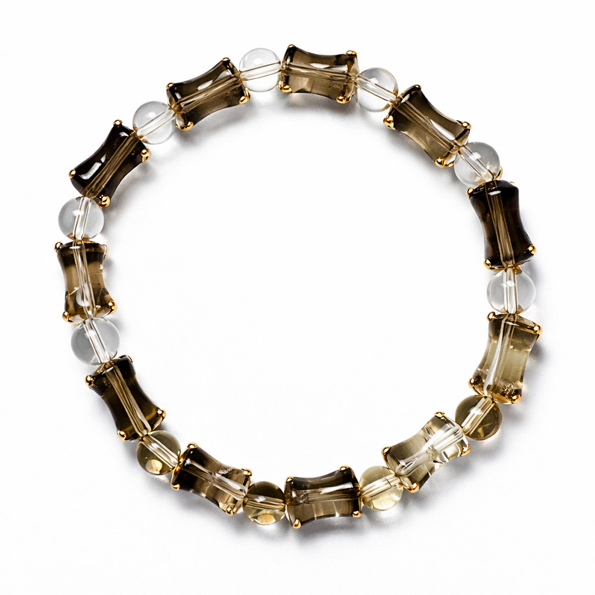 smoky-quartz-bamboo-bracelet-studio-white