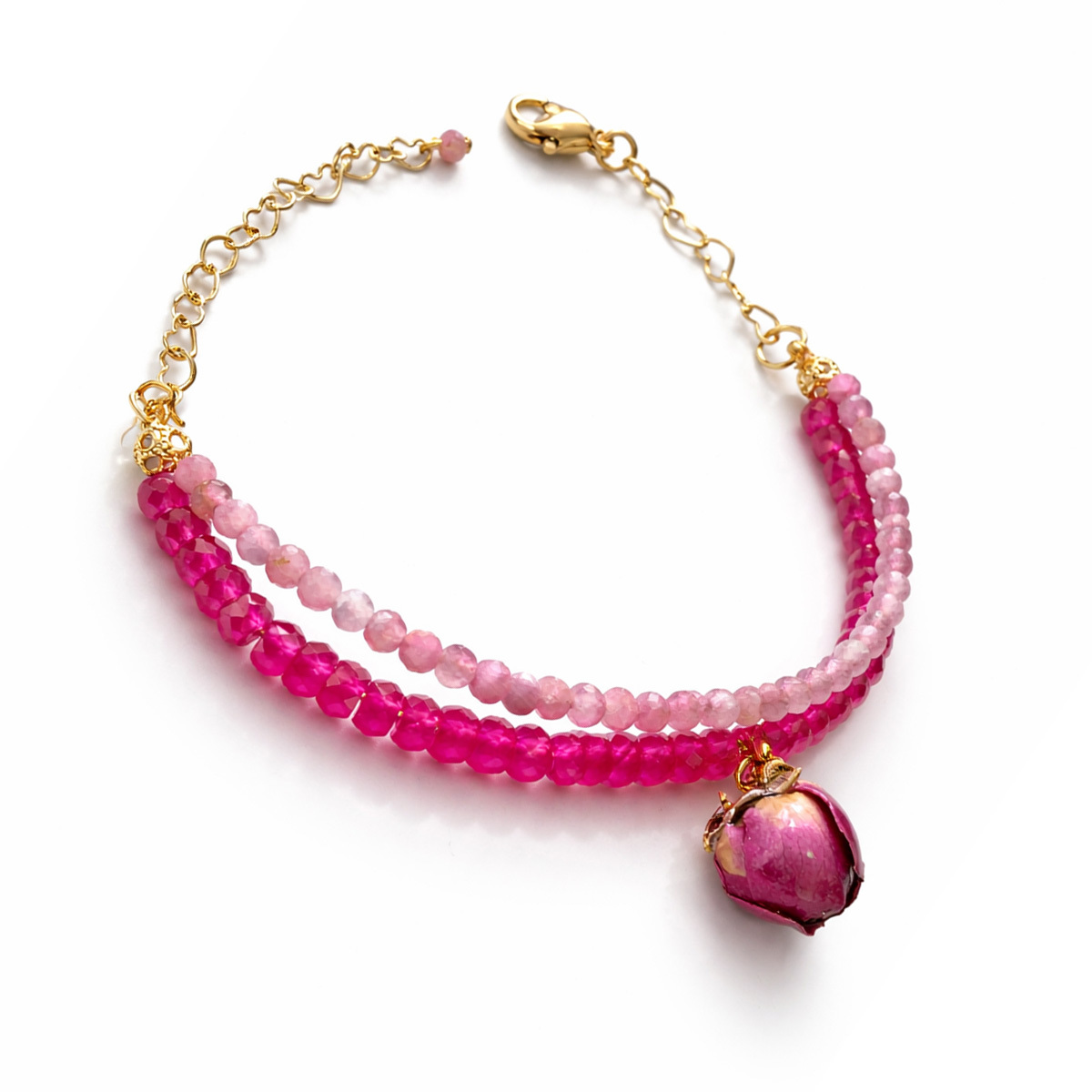 crystal-lepidolite-ruby-bracelet-rose-pendant-closeup