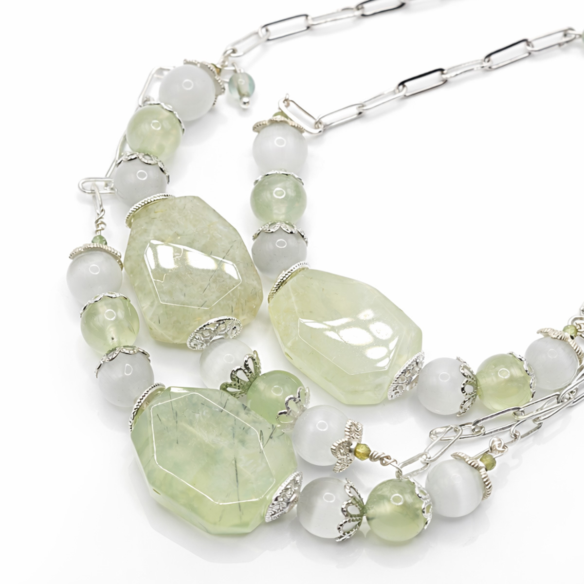olive-green-peridot-white-cat-eye-bracelet-collection