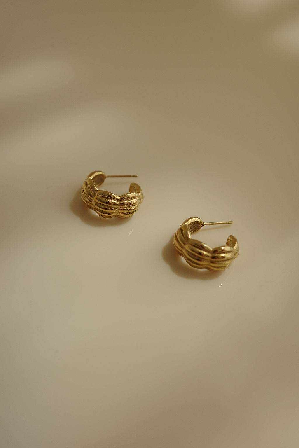 Twist Hoop Earrings