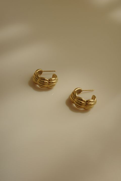 Twist Hoop Earrings
