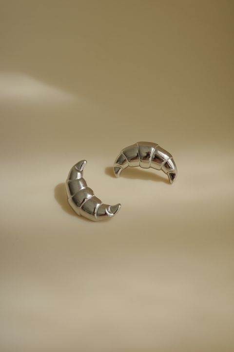 My Croissant Day Earrings