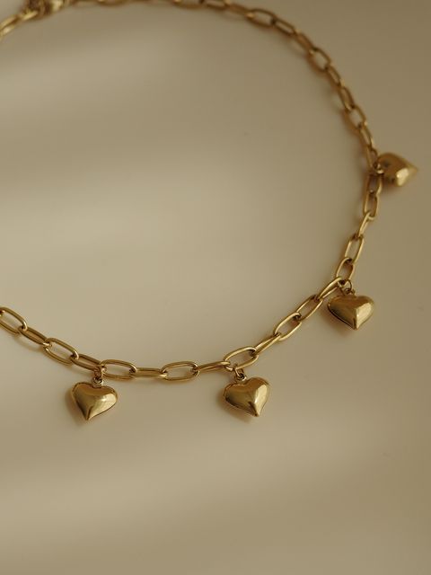 Love Message Necklace gold