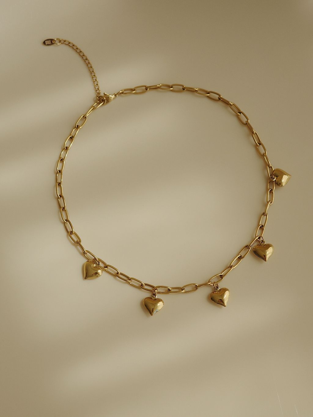 Love Message Necklace gold