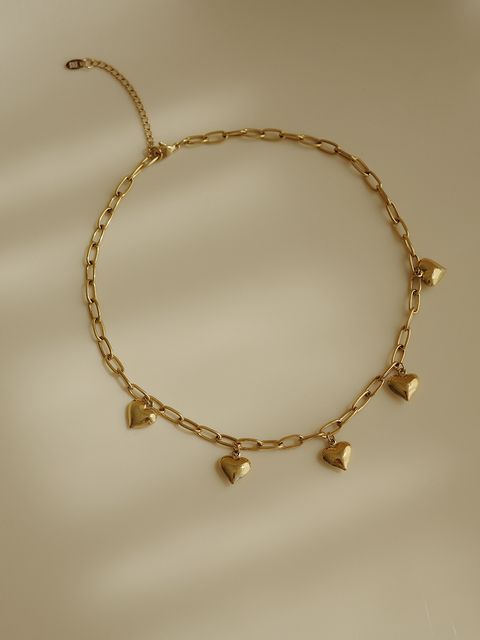 Love Message Necklace gold