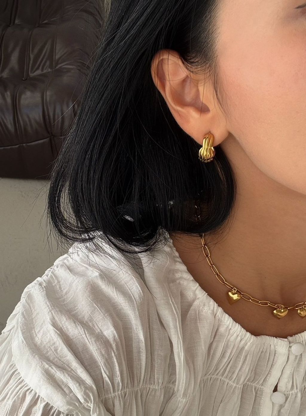 Twist Hoop Earrings