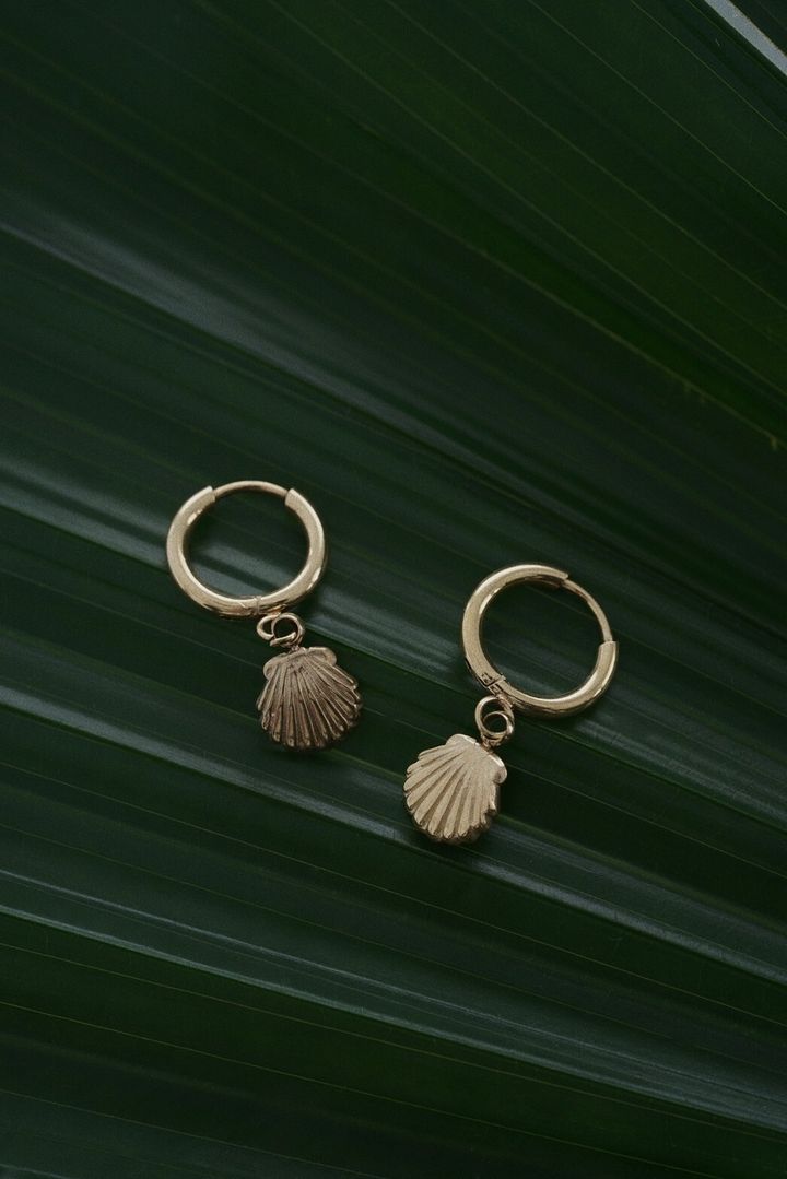 Golden Beach Earrings