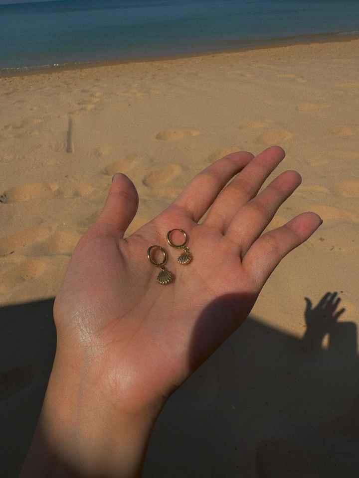 Golden Beach Earrings