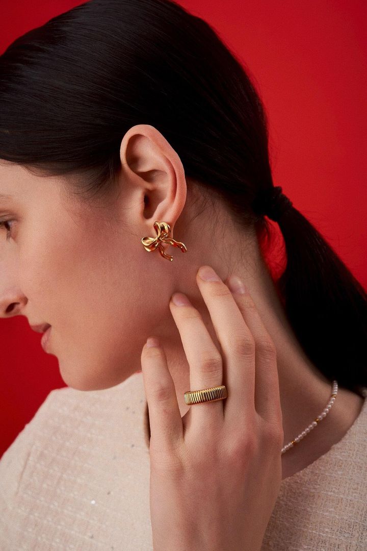 Caramel Cream Earrings