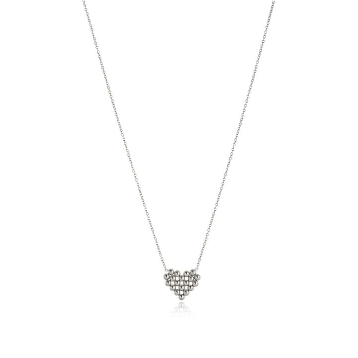 銀色愛心項鍊 2040 Necklace