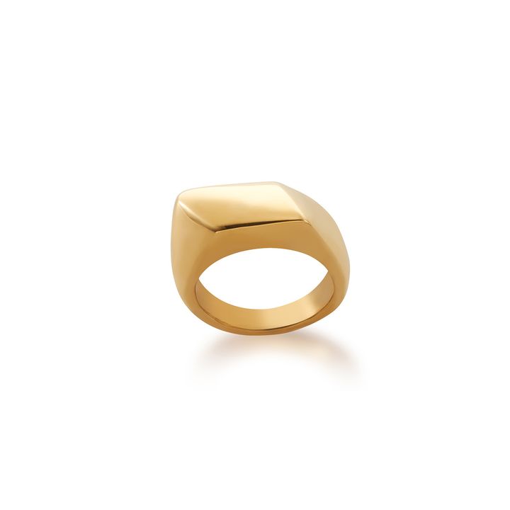 幾何份量感金屬戒指 Dive in Ring